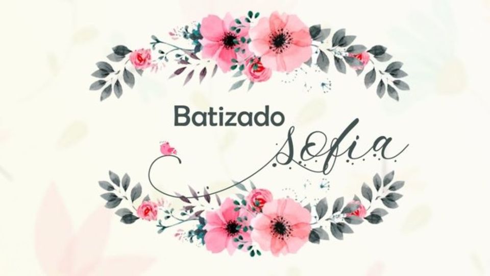 Batizado Sofia